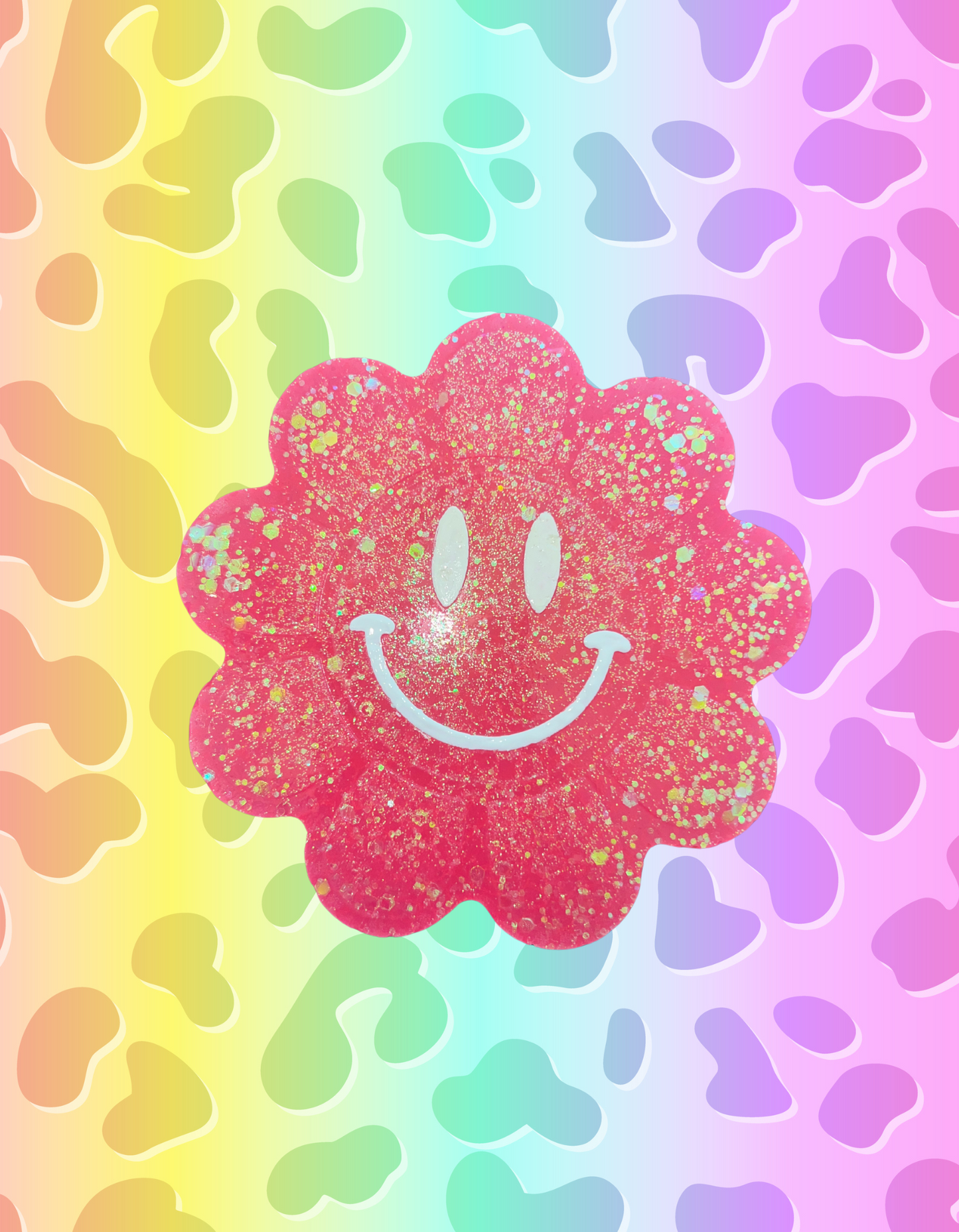 Pink smiley freshie